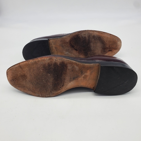 Allen Edmonds Shoes Men 12D Manchester Wingtip Tassel Loafers - Picture 3 of 11